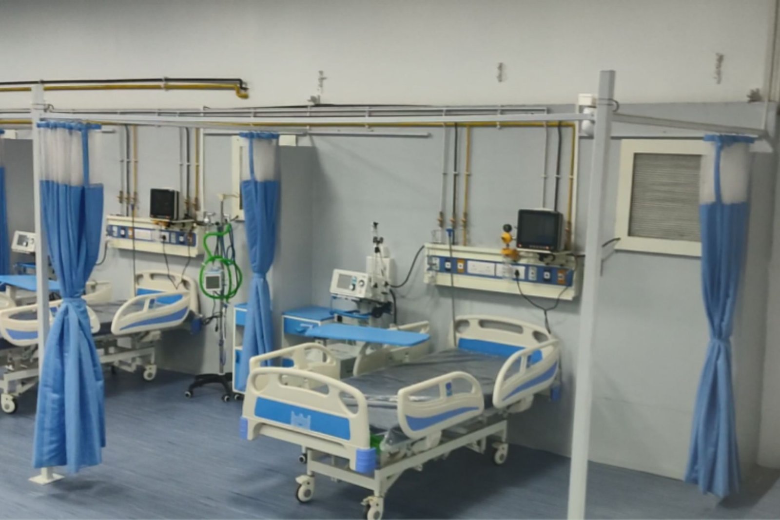 Creation of infrastructure facilities for isolation ward